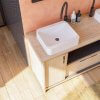 meuble salle de bain monté en bois cosy et design avec beaucoup de rangements (4)