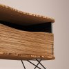 meuble télévision bois massif AUGUSTINE 110 cm un chat dans le tiroir made in france (2)