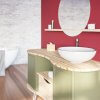meuble sdb sur pied Eugenie de 125 cm vert kaki bois et bains designer xavier vincent (2)