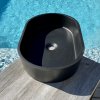 vasque ovale noire mat POIRIER (4)